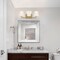 Designers Fountain Palmyra 24in 3-Light Brushed Gold Modern Indoor Vanity Light with Etched Opal Glass Shades D255M-3B-BG - alternate 2